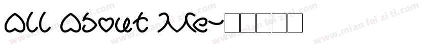 ALL About Me字体转换